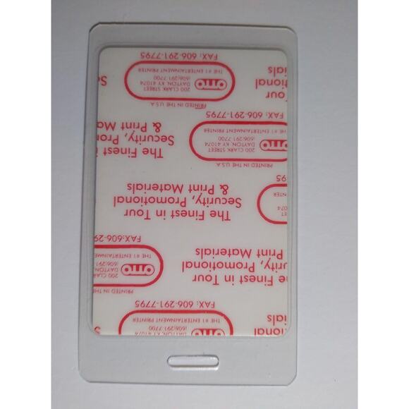 INXS Backstage Pass VIP Laminated 1990-1991 X Tour New Wave Pop Rock Band Photo - Picture 2 of 2